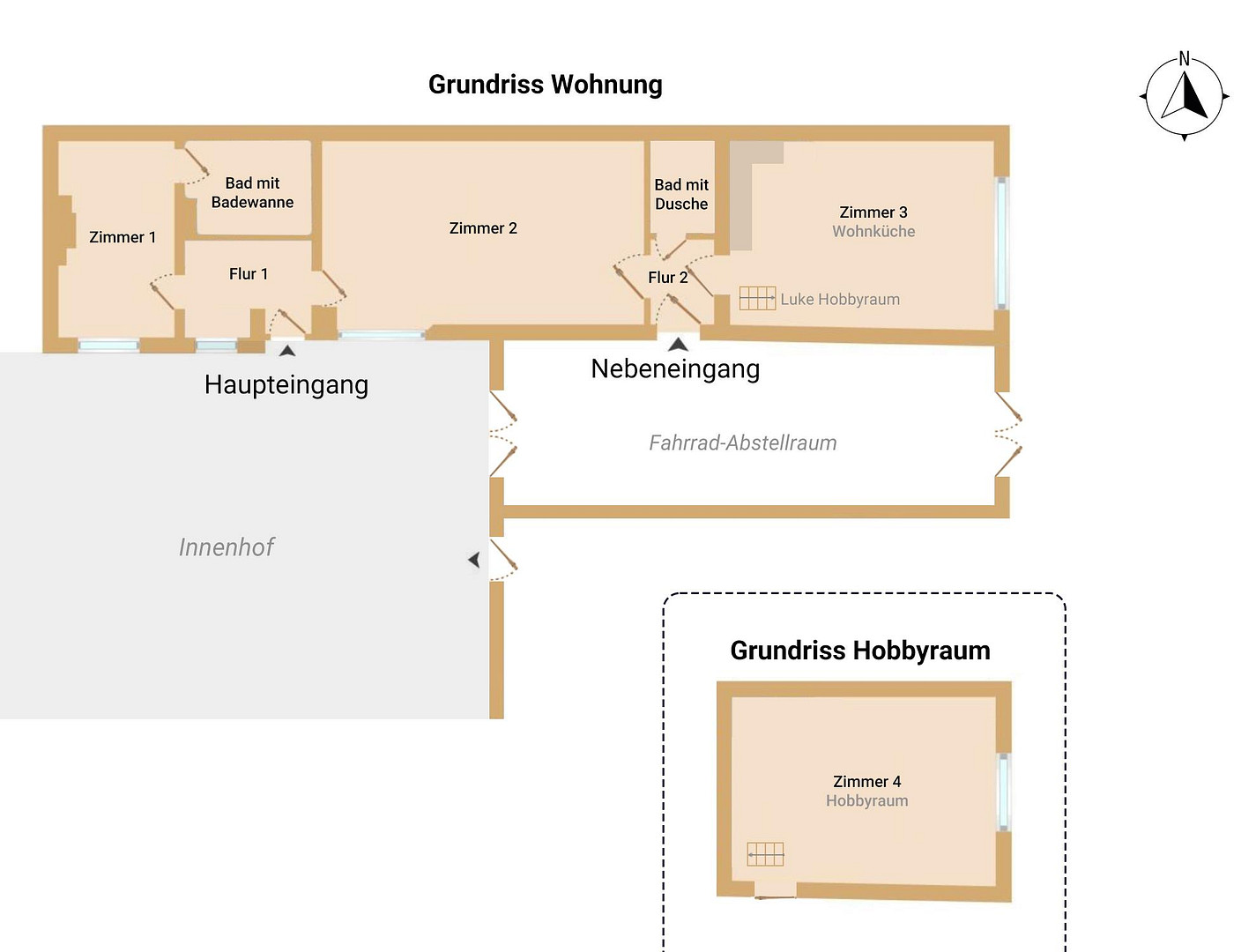 Sanierter Altbau am Savignyplatz • 2 Bäder • 3 Zi + Souterrain • unbefristet  • Hofzugang – Herderstraße 5, 10625 Berlin(Charlottenburg) – Vorschaubild 23