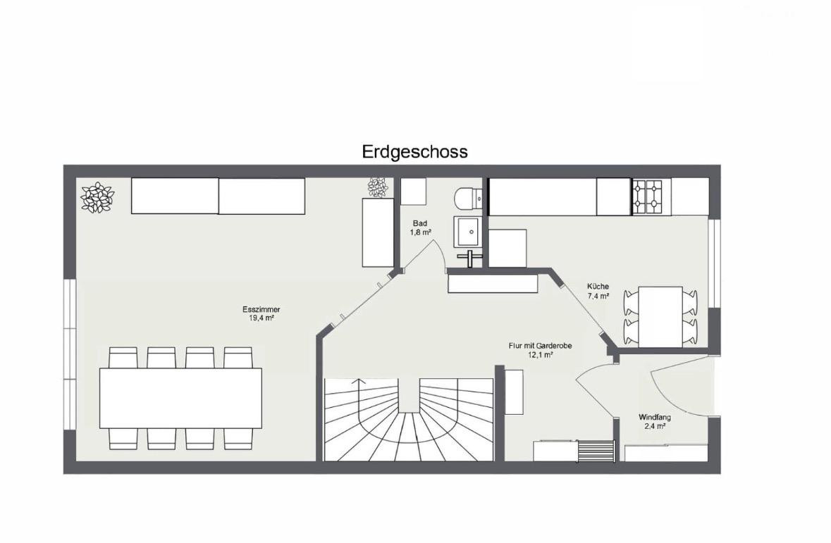 Haus mit Garten, Balkon, Terrasse, Garage und viel Platz – Leipzig Baalsdorf(Baalsdorf) – Vorschaubild 12