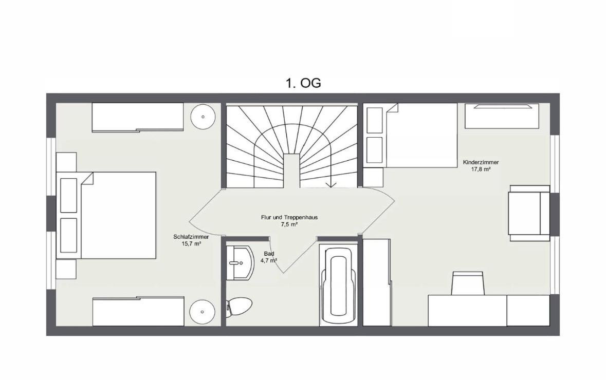Haus mit Garten, Balkon, Terrasse, Garage und viel Platz – Leipzig Baalsdorf(Baalsdorf) – Vorschaubild 13