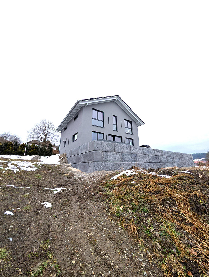 Neubau Einfamilienhaus (KFW 40) mit Doppelgarage und großer Terrasse – Hessisch Lichtenau - Walburg(Walburg) – Vorschaubild 2