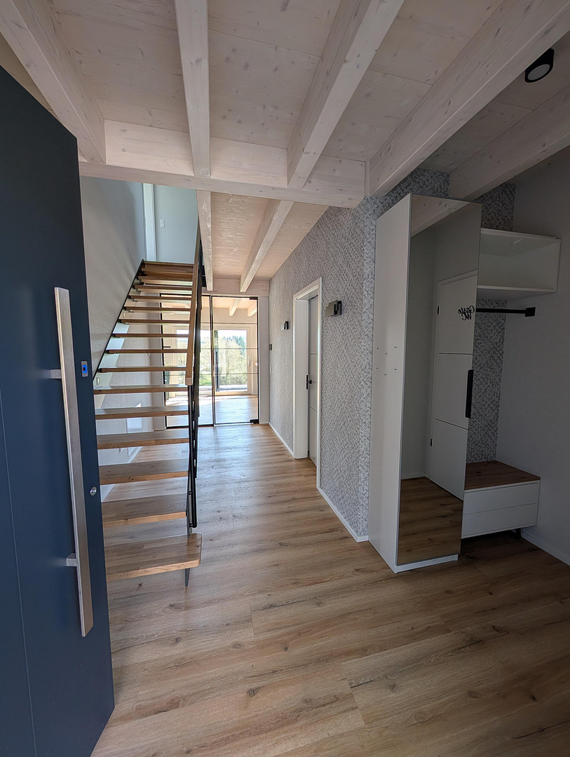 Neubau Einfamilienhaus (KFW 40) mit Doppelgarage und großer Terrasse – Hessisch Lichtenau - Walburg(Walburg) – Vorschaubild 4