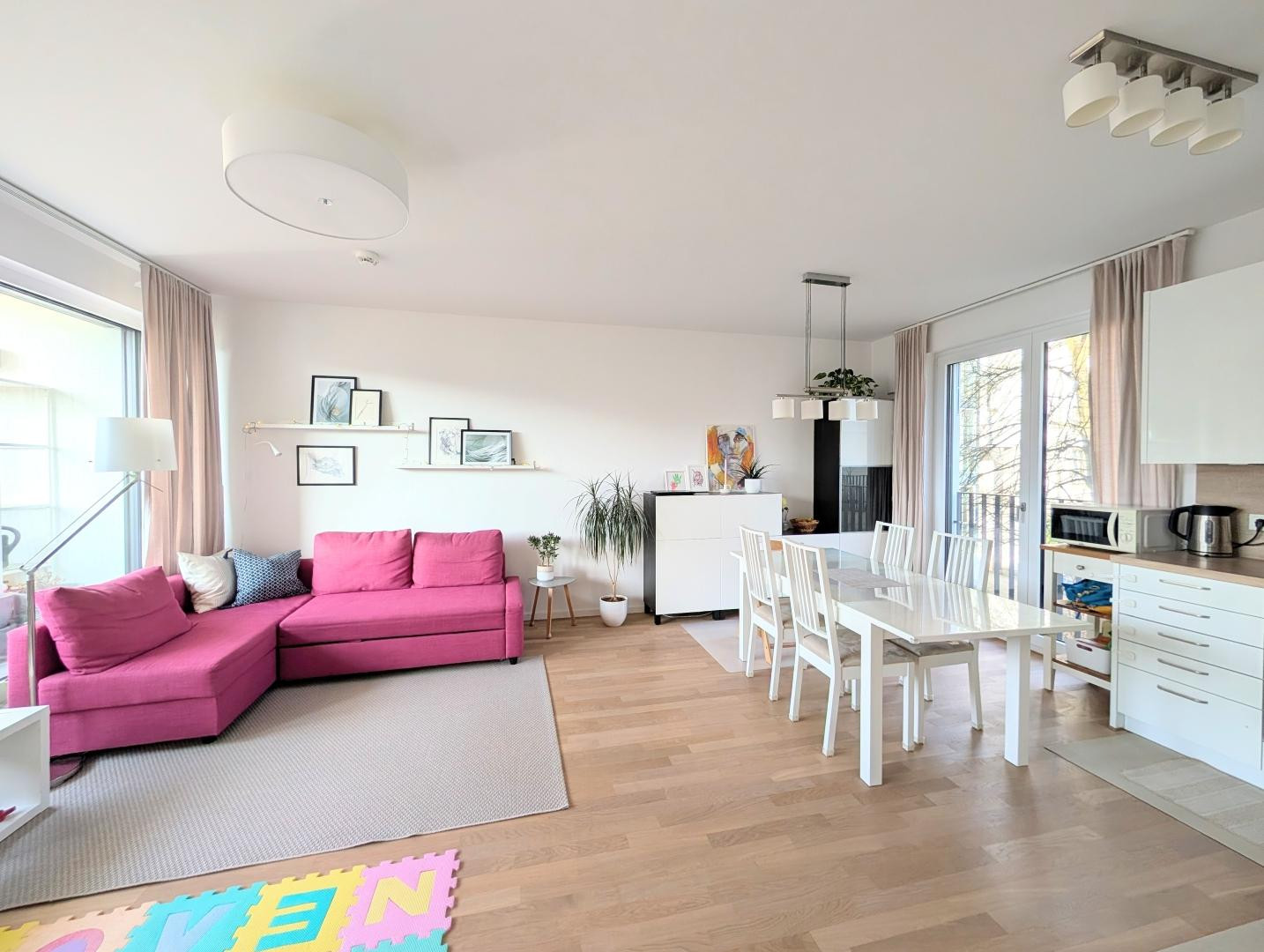 Neubau‑3‑Zimmer‑Wohnung in ruhiger Lage mit 2 Bädern und Süd-Loggia – Berlin(Mariendorf) – Vorschaubild 2