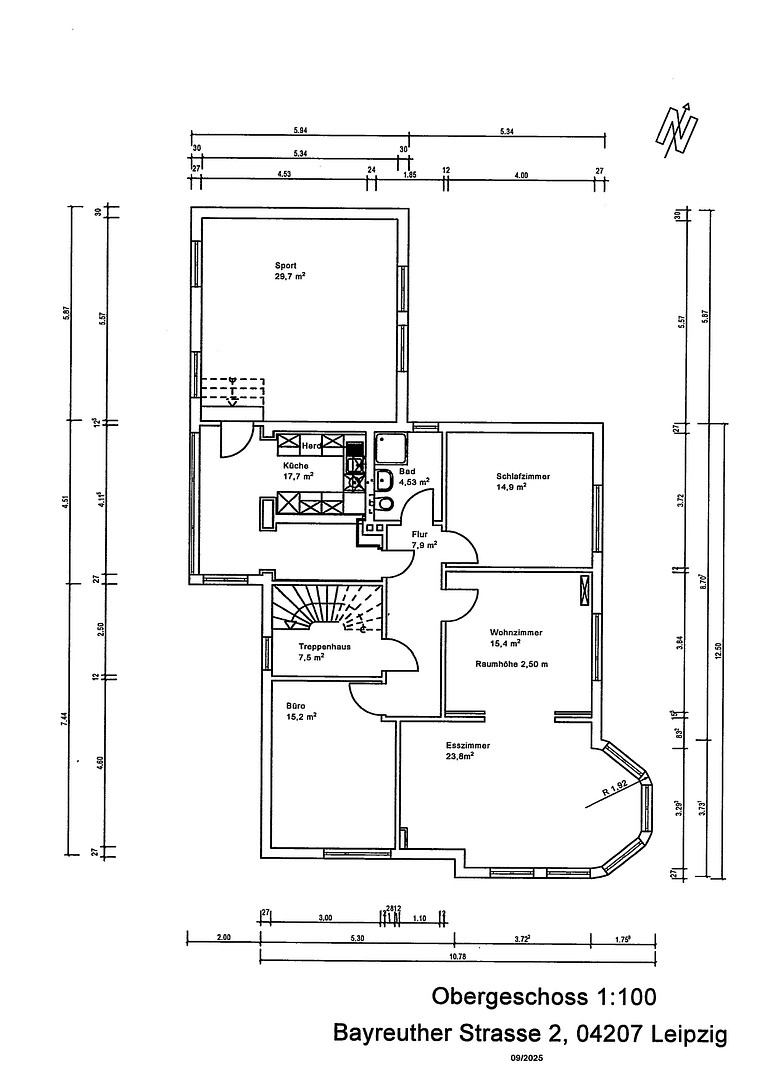 Mehrfamilienhaus, Wohn- und Investitionsobjekt mit Entwicklungspotenzial, provisionsfrei, leer – Leipzig(Grünau) – Vorschaubild 13