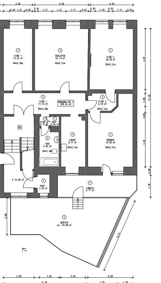 Solide Kapitalanlage in DA Johannesviertel - Stilaltbau langfristig vermietet – Wilhelm-Leuschner-Str. 40, 64293 Darmstadt – Vorschaubild 2