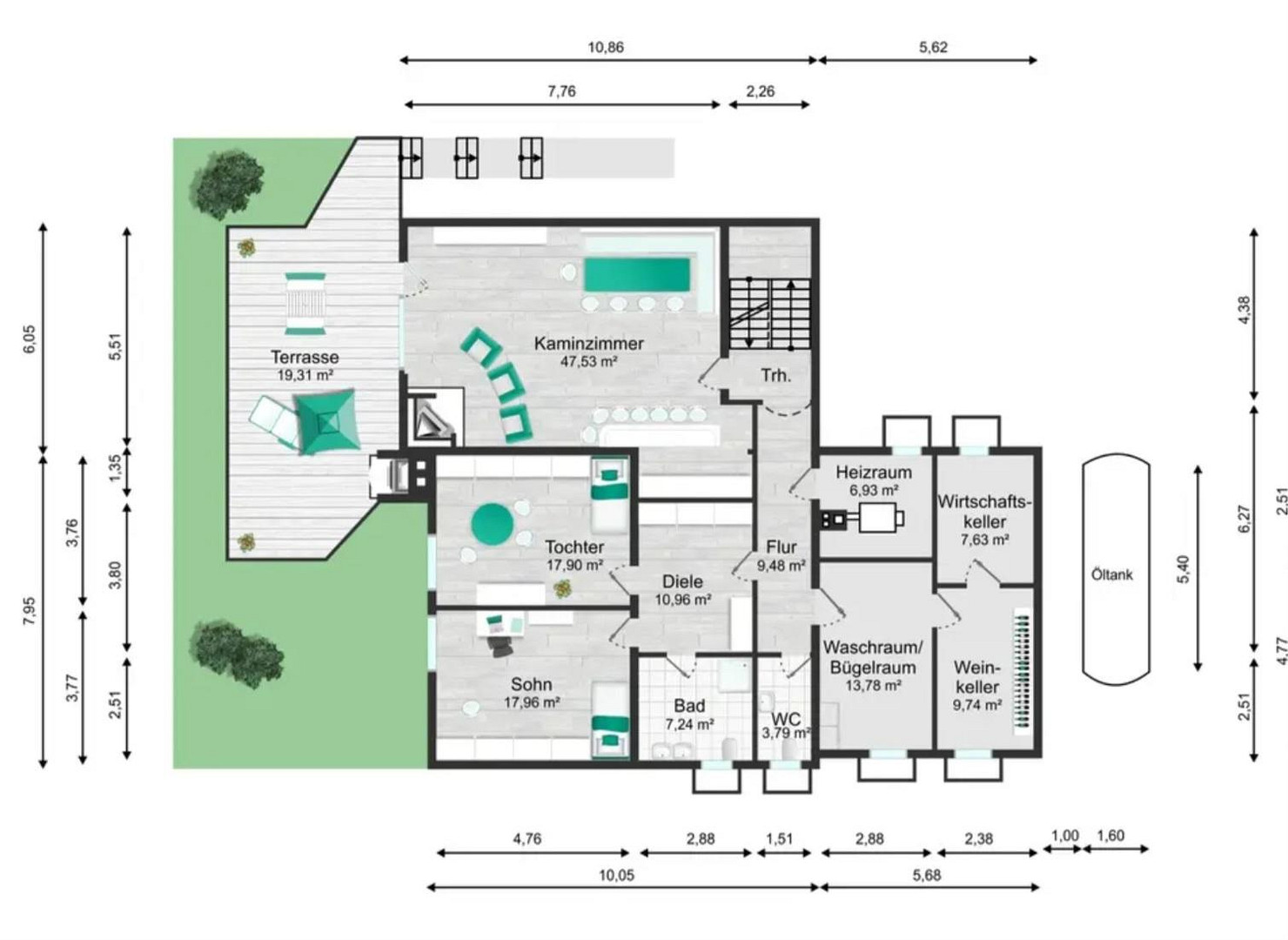 Haus in ruhiger Lage zu verkaufen – Schönbrunn(Moosbrunn) – Vorschaubild 27