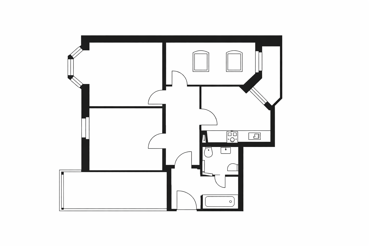 3-Zimmer-Wohnung mit Balkon, Aufzug und Mietpotenzial in Chemnitz-Kaßberg – Chemnitz(Kaßberg) – Vorschaubild 25
