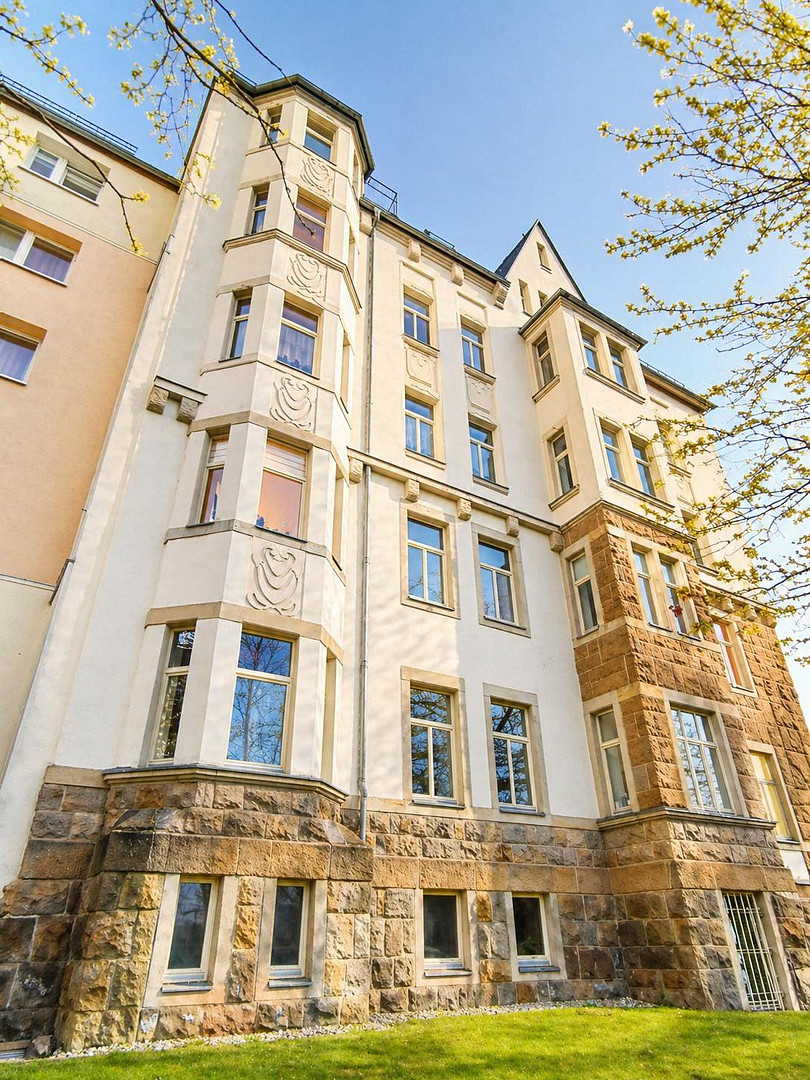 3-Zimmer-Wohnung mit Balkon, Aufzug und Mietpotenzial in Chemnitz-Kaßberg – Chemnitz(Kaßberg) – Vorschaubild 2