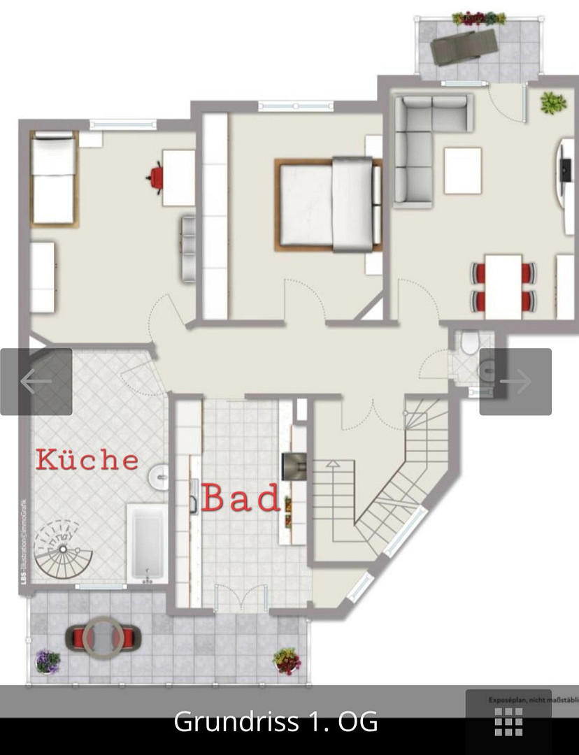 Sanierte Altbauwohnung I Top-Zustand I Außergewöhnlich – Hanau(Großauheim) – Vorschaubild 12