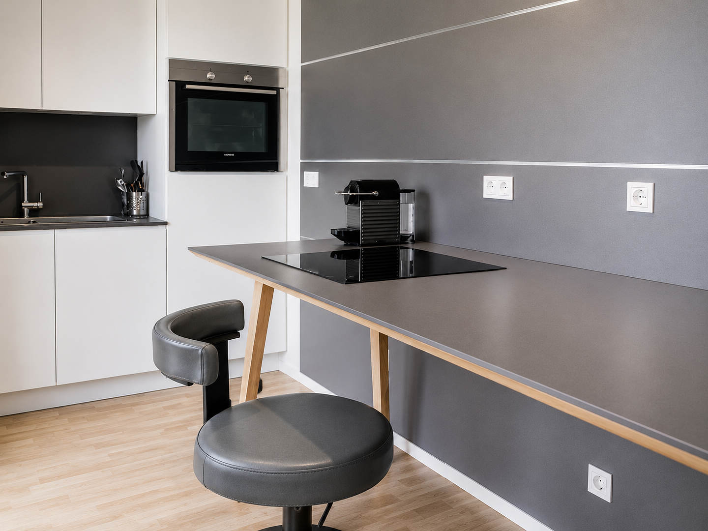 Exklusives Apartment in den Nymphenburger Höfen - 4. Stock mit Balkon – München(Maxvorstadt) – Vorschaubild 6