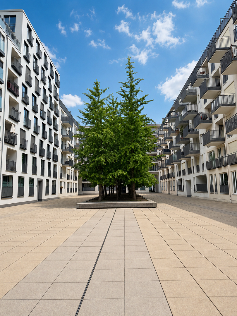 Exklusives Apartment in den Nymphenburger Höfen - 4. Stock mit Balkon – München(Maxvorstadt) – Vorschaubild 9