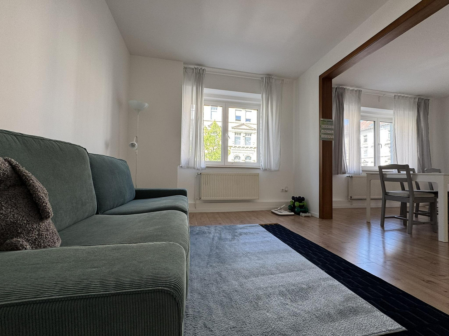 Hochwertig,vollmöbliert,saniert,ruhig,1.OG, 3,5 Zimmer, Küche mit EBK, Tageslichtbad, Sonnenbalkon – Bilker Allee 53, 40219 Düsseldorf(Unterbilk) – Vorschaubild 6
