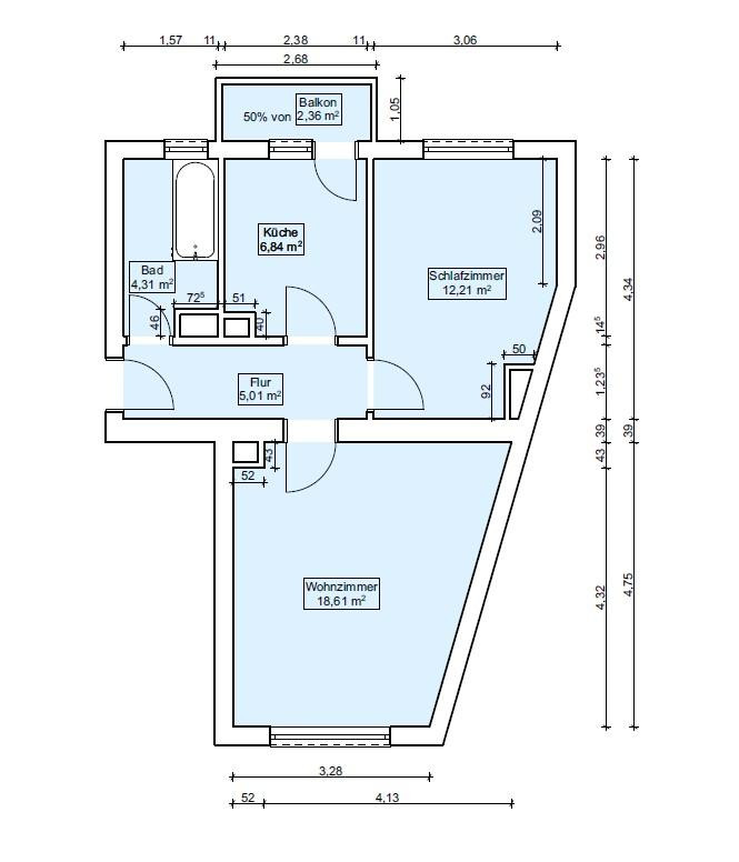 -PROVISIONSFREI- sehr zentrale Wohnung in der Schwetzingerstadt (Oststadt) – Burgstraße 4, 68165 Mannheim – Vorschaubild 12