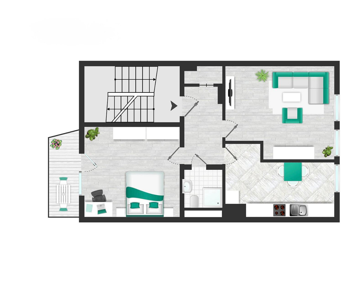 PROVISIONSFREIES MFH in Köln-Mülheim | 4 WE | teilmodernisiert | Ausbaupotenzial | Sofort entmietbar – Köln(Mülheim) – Vorschaubild 14