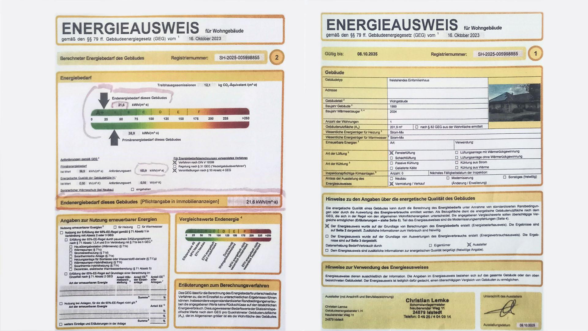 Exklusiver Bungalow in Schaalby (OT Moldenit) - Energie A+, PV-Anlagen, Geothermie - Provisionsfrei – Schaalby/ Ortsteil Moldenit(Moldenit) – Vorschaubild 40