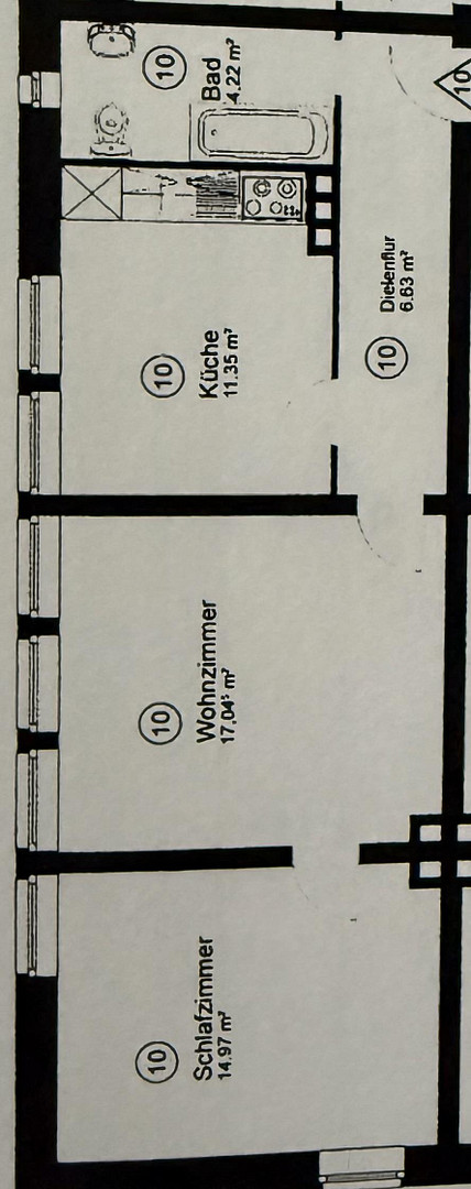 Schöne 2-Zimmer Wohnung in attraktiver Lage von Leverkusen – Leverkusen(Wiesdorf) – Vorschaubild 10