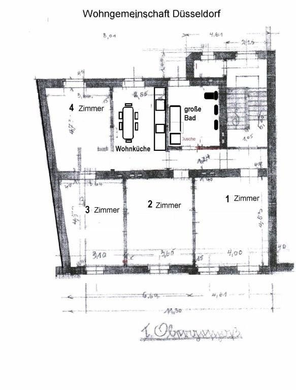 Dssld Zentral: Gut vermietetes 5 Fam Haus (auch für Eigennutzung)  - mit erheblichen Steuervorteil – Düsseldorf(Oberbilk) – Vorschaubild 5