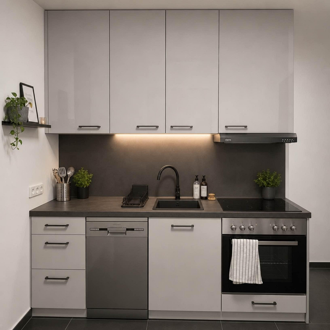 Sonnige 1-Zimmer-Wohnung in Diedorf mit Süd-Balkon und Einbauküche - perfekt für Singles oder Büro – Diedorf(Diedorf Markt) – Vorschaubild 3