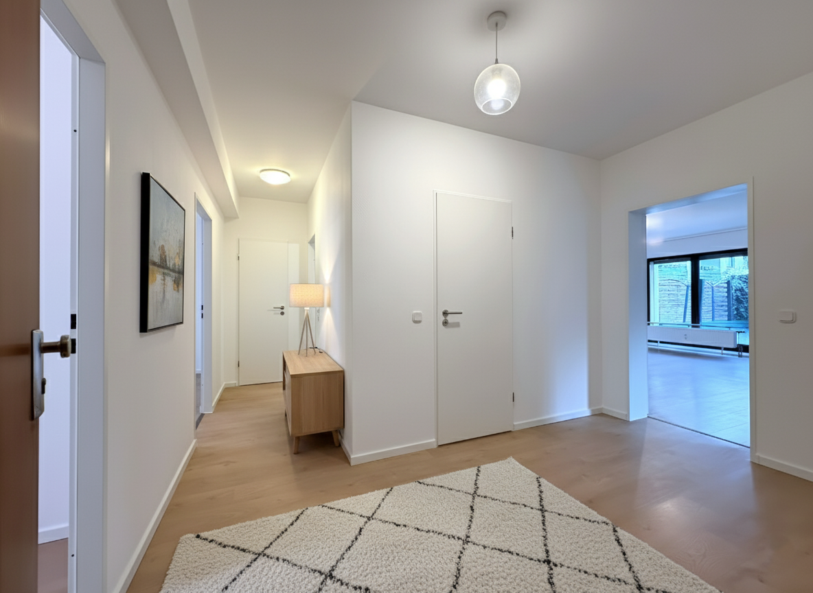 Renovierte City-Oase: 3 Zimmer mit großer Gartenterrasse & TG, PROVISIONSFREI – Alte Linner Str. 42, 47799 Krefeld(Cracau) – Vorschaubild 6