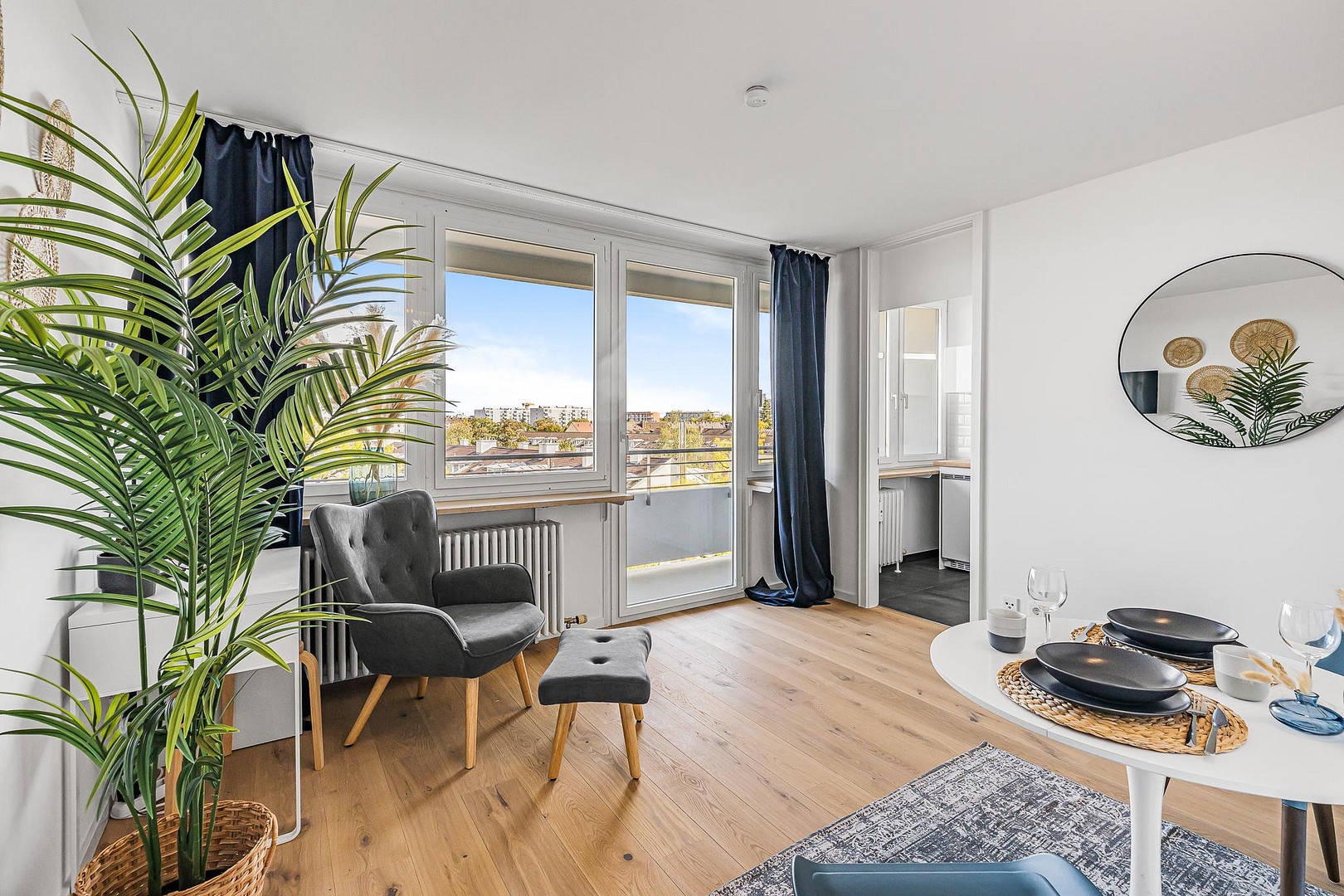 Provisionsfrei vom Eigentümer, leerstehend und renoviert, 40m²- Apartment mit großem Balkon – München(Neuperlach) – Vorschaubild 6