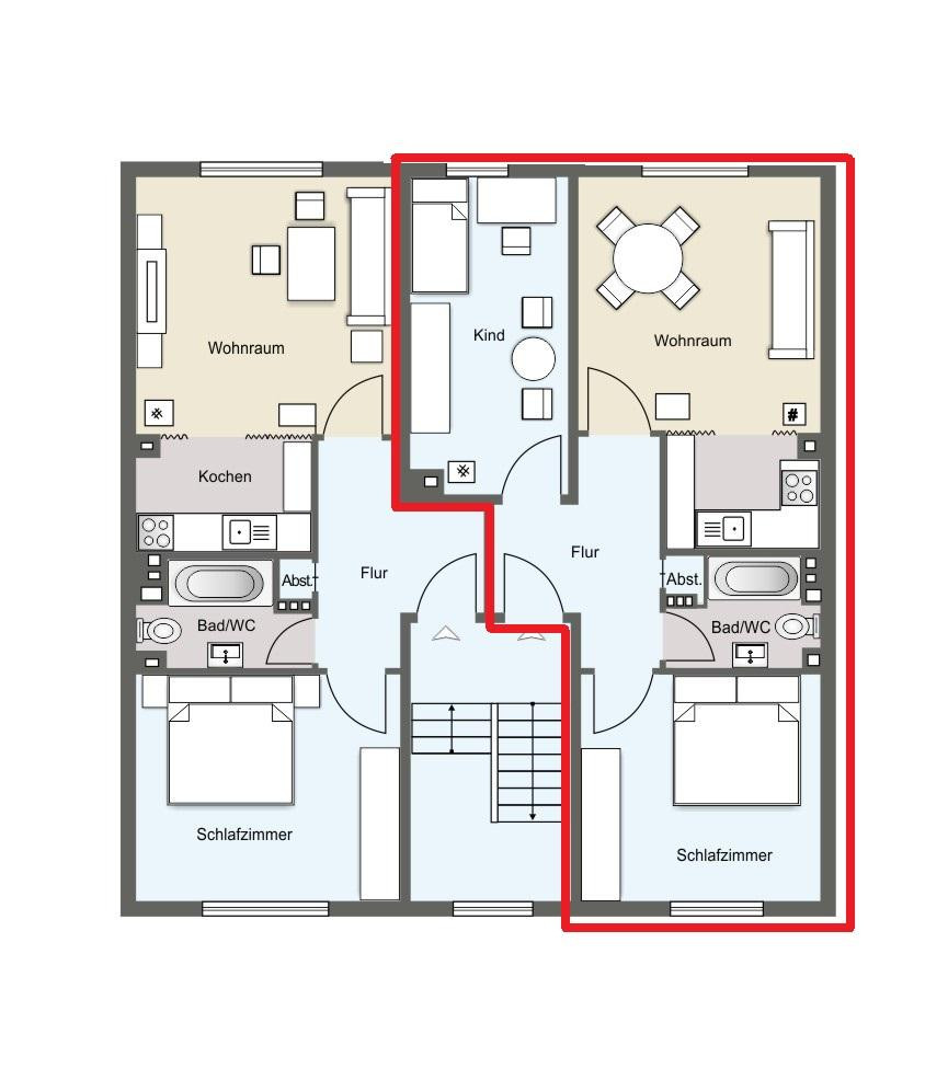 3-Zimmerwohnung | 55 m² | kernsaniert | Verfügbar: ab 01.06.26 – Bochum(Werne) – Vorschaubild 7