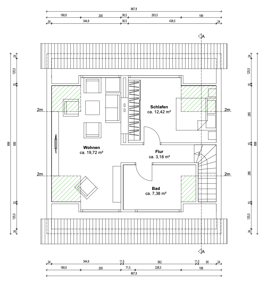 Dreifamilienhaus in Lünen-Wethmar – 28.740 € Jahresmiete, Garten, Garage – In den Tannen 19, 44534 Lünen – Vorschaubild 24