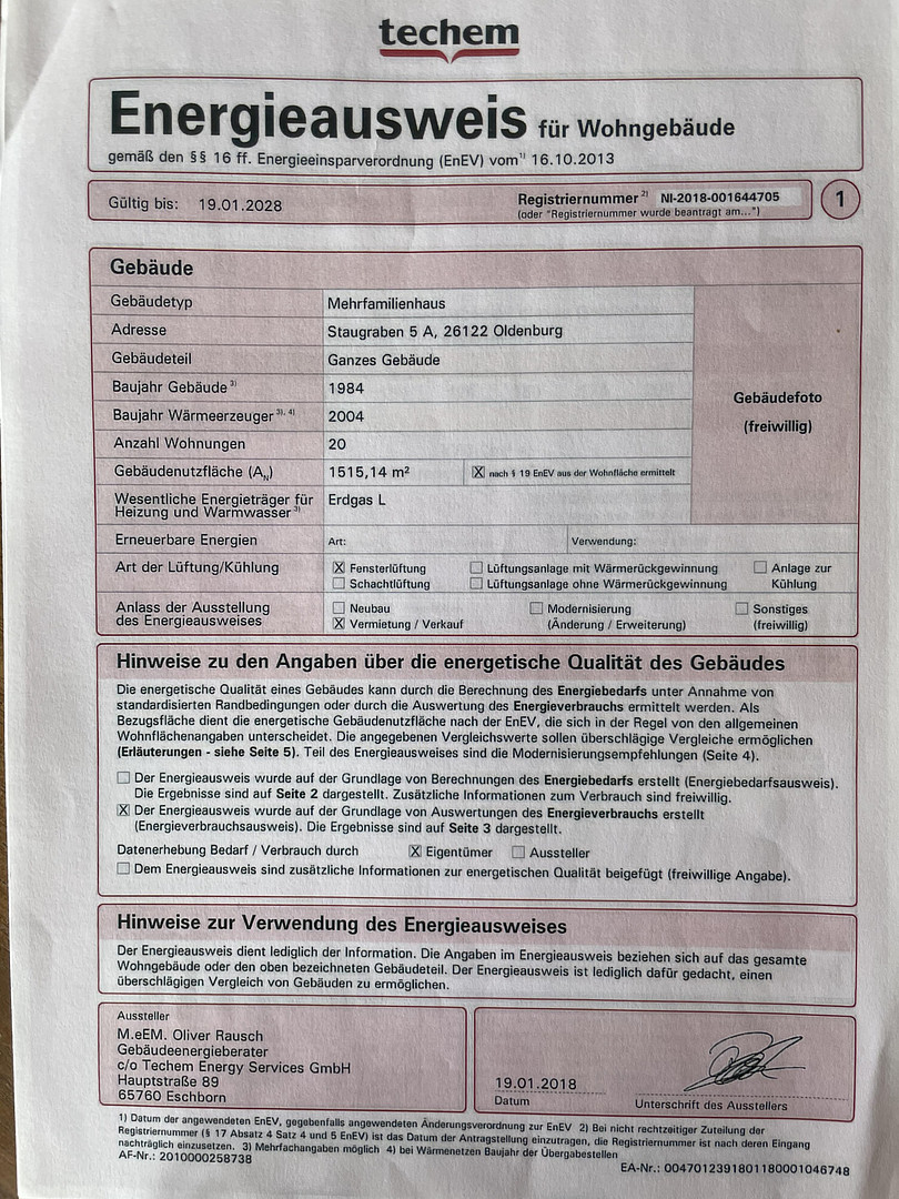 Von Privat sehr schöne & helle 2.5 ZKB in direkter Innenstadtlage – Staugraben 5A, 26122 Oldenburg(Oldenburg (Oldb)) – Vorschaubild 35