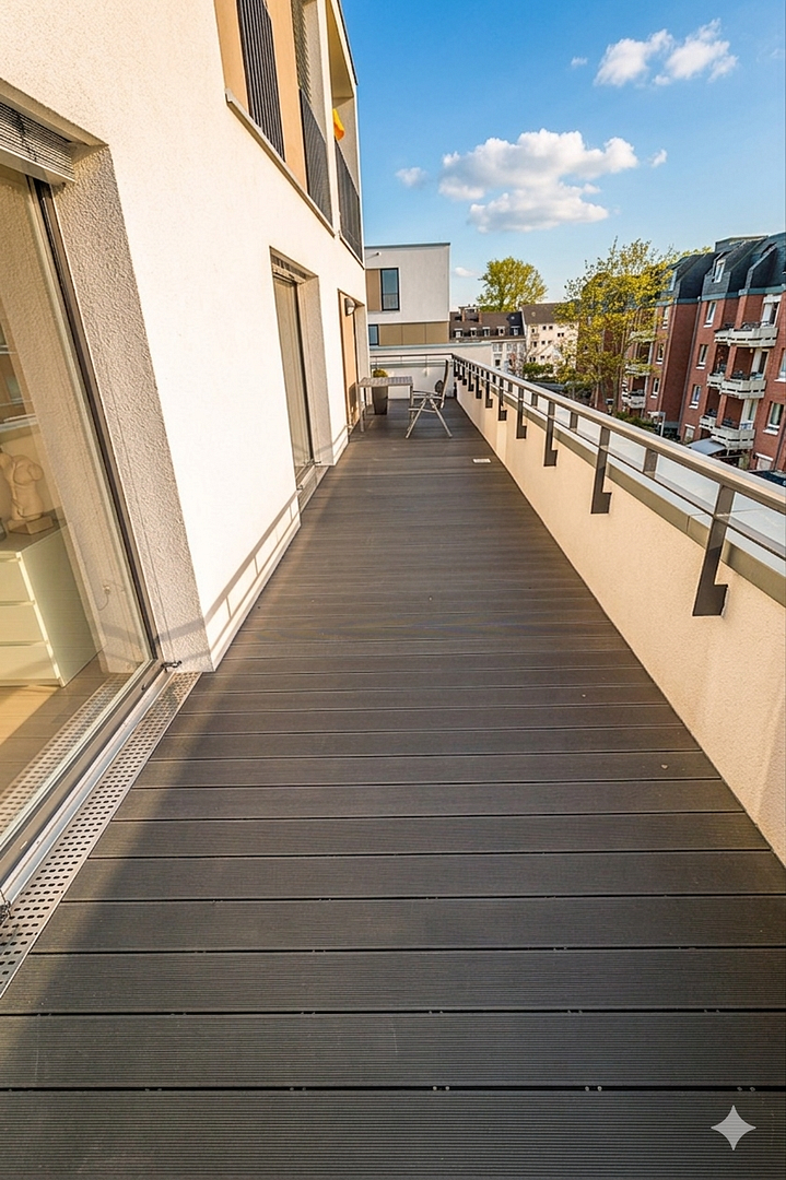 Moderne & sonnige 3-Zimmer-Wohnung im 3.OG mit XXL-Dachterrasse in Köln-Niehl – Friedrich-Karl-Str. 135, 50735 Köln(Niehl) – Vorschaubild 5