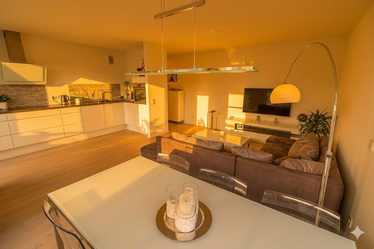 Moderne & sonnige 3-Zimmer-Wohnung im 3.OG mit XXL-Dachterrasse in Köln-Niehl – Friedrich-Karl-Str. 135, 50735 Köln(Niehl) – Vorschaubild 4