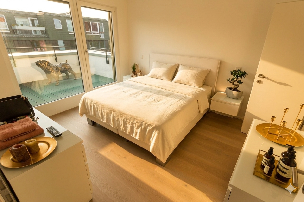 Moderne & sonnige 3-Zimmer-Wohnung im 3.OG mit XXL-Dachterrasse in Köln-Niehl – Friedrich-Karl-Str. 135, 50735 Köln(Niehl) – Vorschaubild 6