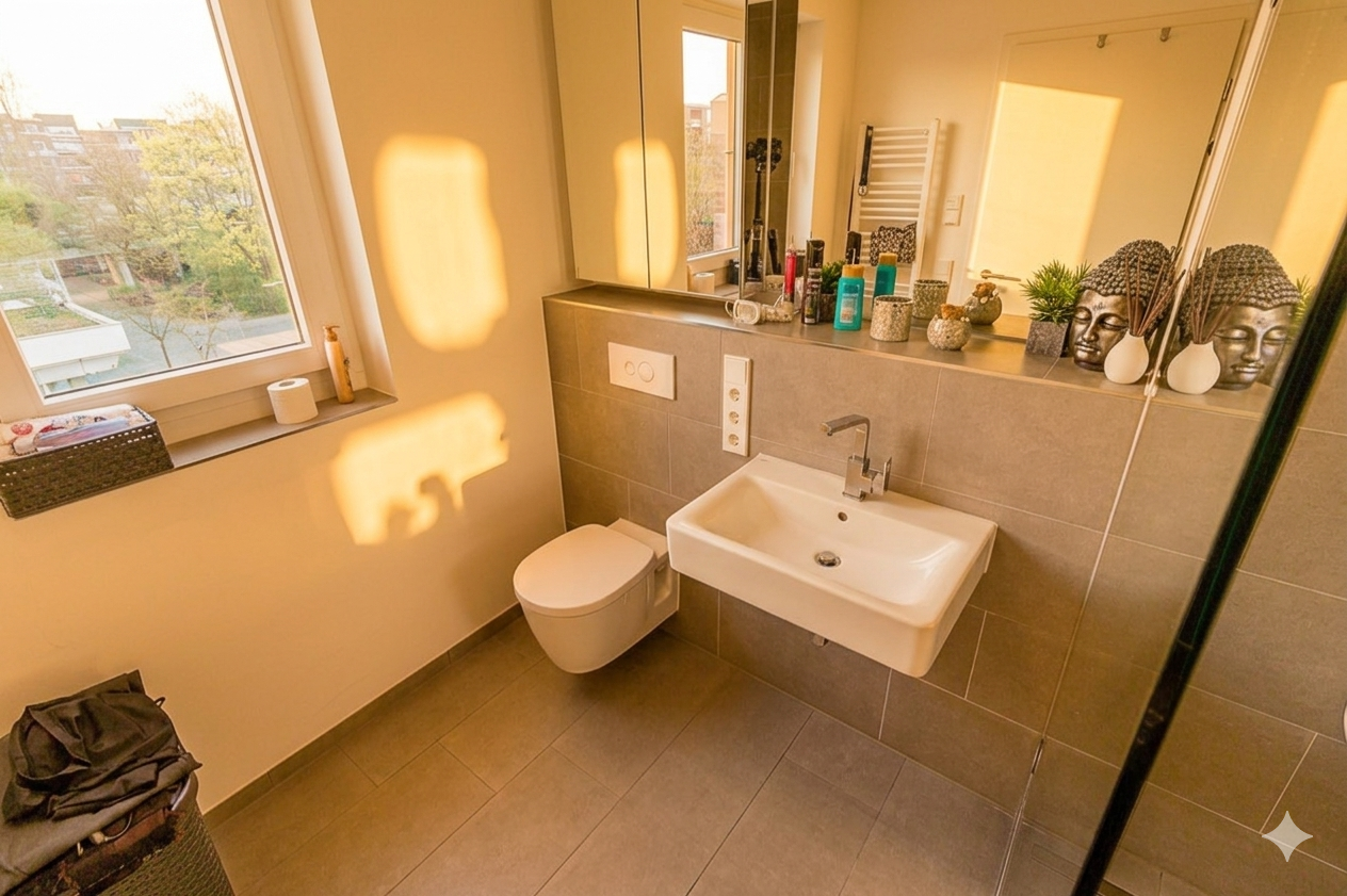 Moderne & sonnige 3-Zimmer-Wohnung im 3.OG mit XXL-Dachterrasse in Köln-Niehl – Friedrich-Karl-Str. 135, 50735 Köln(Niehl) – Vorschaubild 11