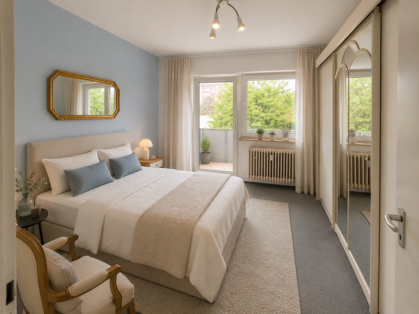 3-Zimmer-WG  + gr.  Südbalkon + Balkonkraftwerk + Renovierung nach Absprache + St. Johannis – Poppenreutherstr. 79, 90419 Nürnberg(Sandberg) – Vorschaubild 4