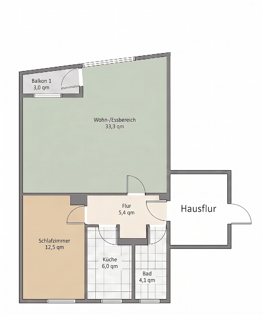 Provisionsfrei & bezugsfertig: lichtdurchflutete ruhige 2,5 Zimmer in Park- & Seenähe – Kameruner Str. 37, 13351 Berlin(Wedding) – Vorschaubild 17