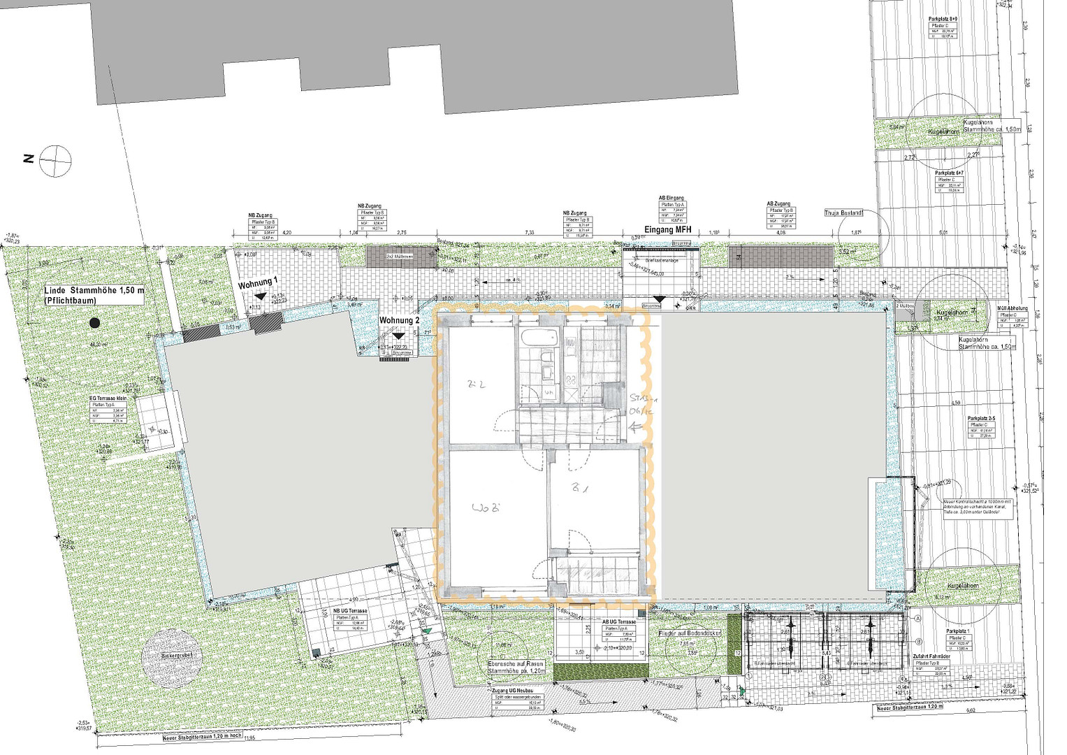 3-Zimmerwohnung mit Küche und Bad und Balkon 70m2 – Steinstr.13, 71254 Ditzingen – Vorschaubild 18
