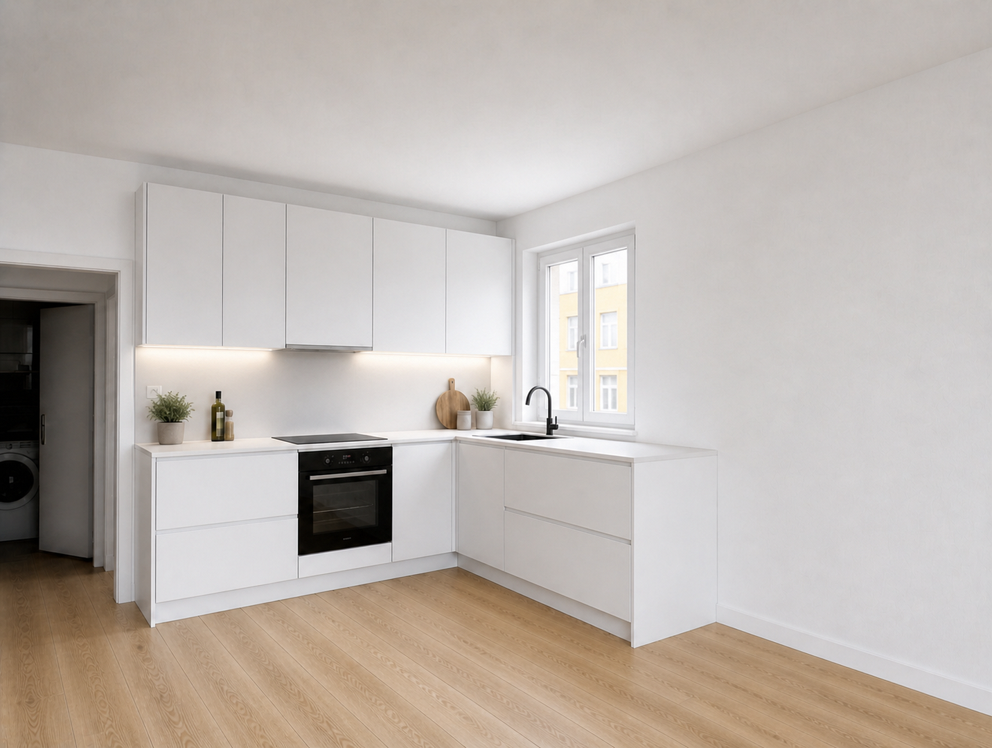 Erstbezug nach Sanierung: Helle 3-Zi.-Wohnung mit Balkon – zur Eigennutzung oder Kapitalanlage – München(Schwabing) – Vorschaubild 2