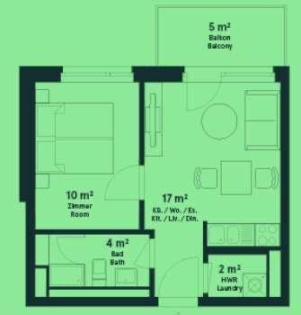 Graefekiez: Hochwertiger Neubau (2022) mit Balkon, Einbauküche und ruhiger Innenhoflage – Urbanstraße 52, 10967 Berlin(Kreuzberg) – Vorschaubild 14