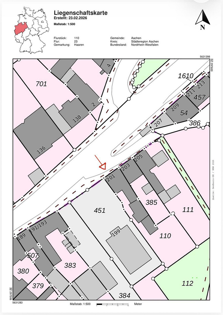 Mehrfamilienhaus mit Pizzeria, 3 Wohnungen & großem Grundstück – 52080 Aachen (Haaren)(Aachen) – Vorschaubild 10