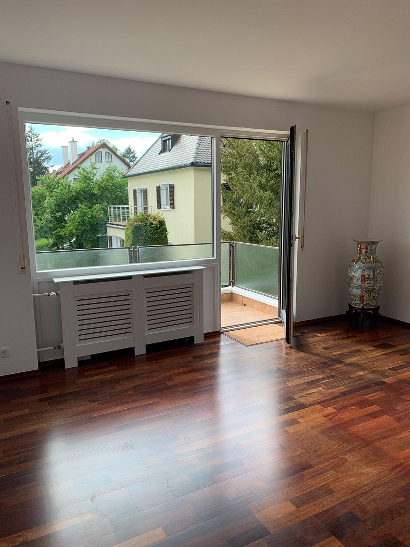 Sehr ruhige und sehr gut geschnittene 111 qm 3-Zimmer-Wohnung in Alt-Laim, wunderschöner Ausblick – Camerloherstr. 124, 80689 München(Laim) – Vorschaubild 5
