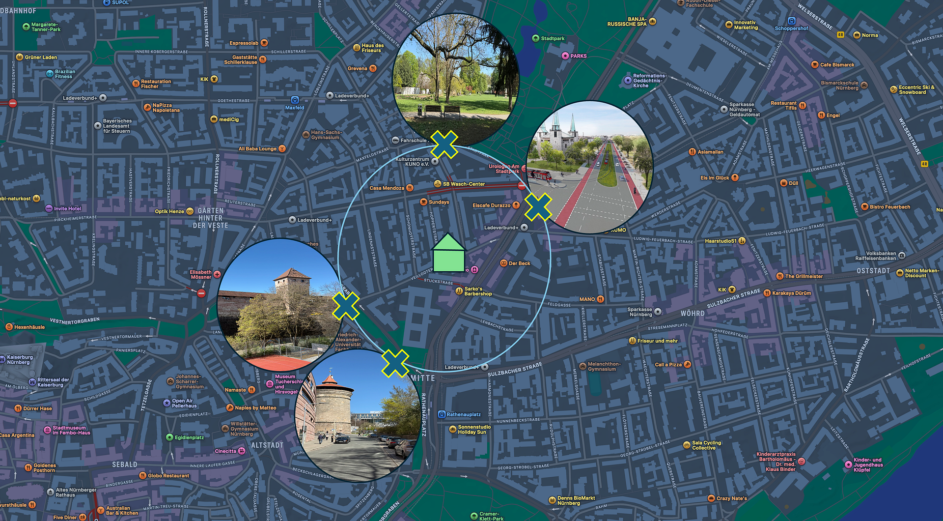 Erstbezug: Wohnen zwischen Stadtpark und Maxtor – Stuckstrasse 5, 90409 Nürnberg(Maxfeld) – Vorschaubild 12
