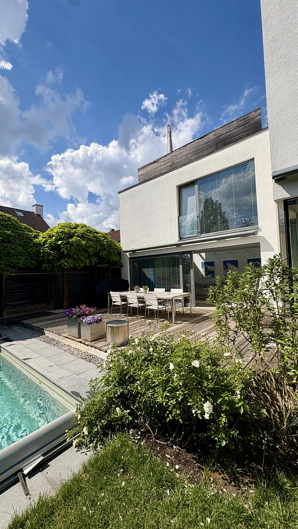 Architekten-Doppelhaushälfte mit Pool in Toplage Regensburg- West- kernsaniert – Regensbsurg(Westenviertel) – Vorschaubild 29