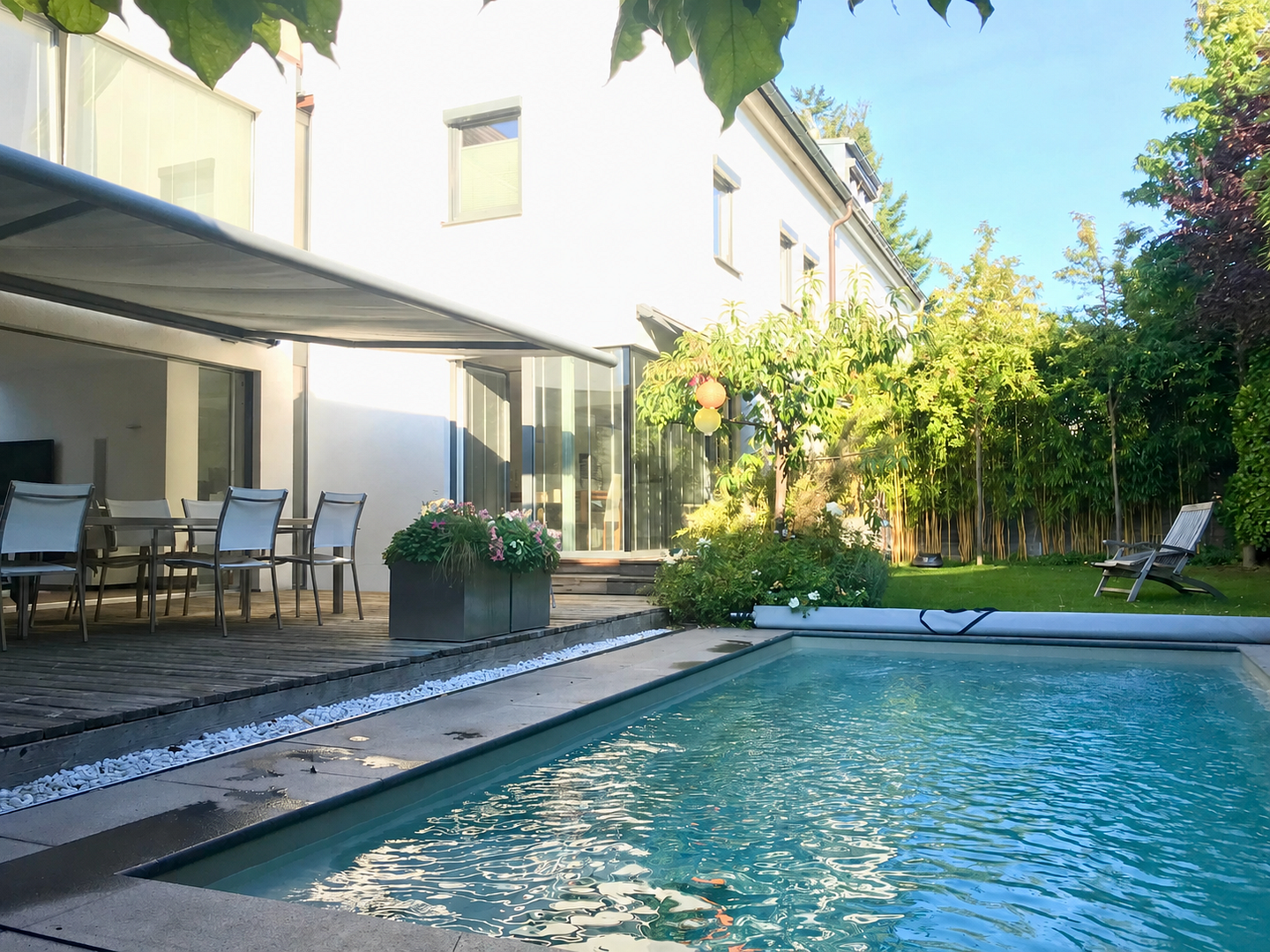 Architekten-Doppelhaushälfte mit Pool in Toplage Regensburg- West- kernsaniert – Regensbsurg(Westenviertel) – Vorschaubild 2