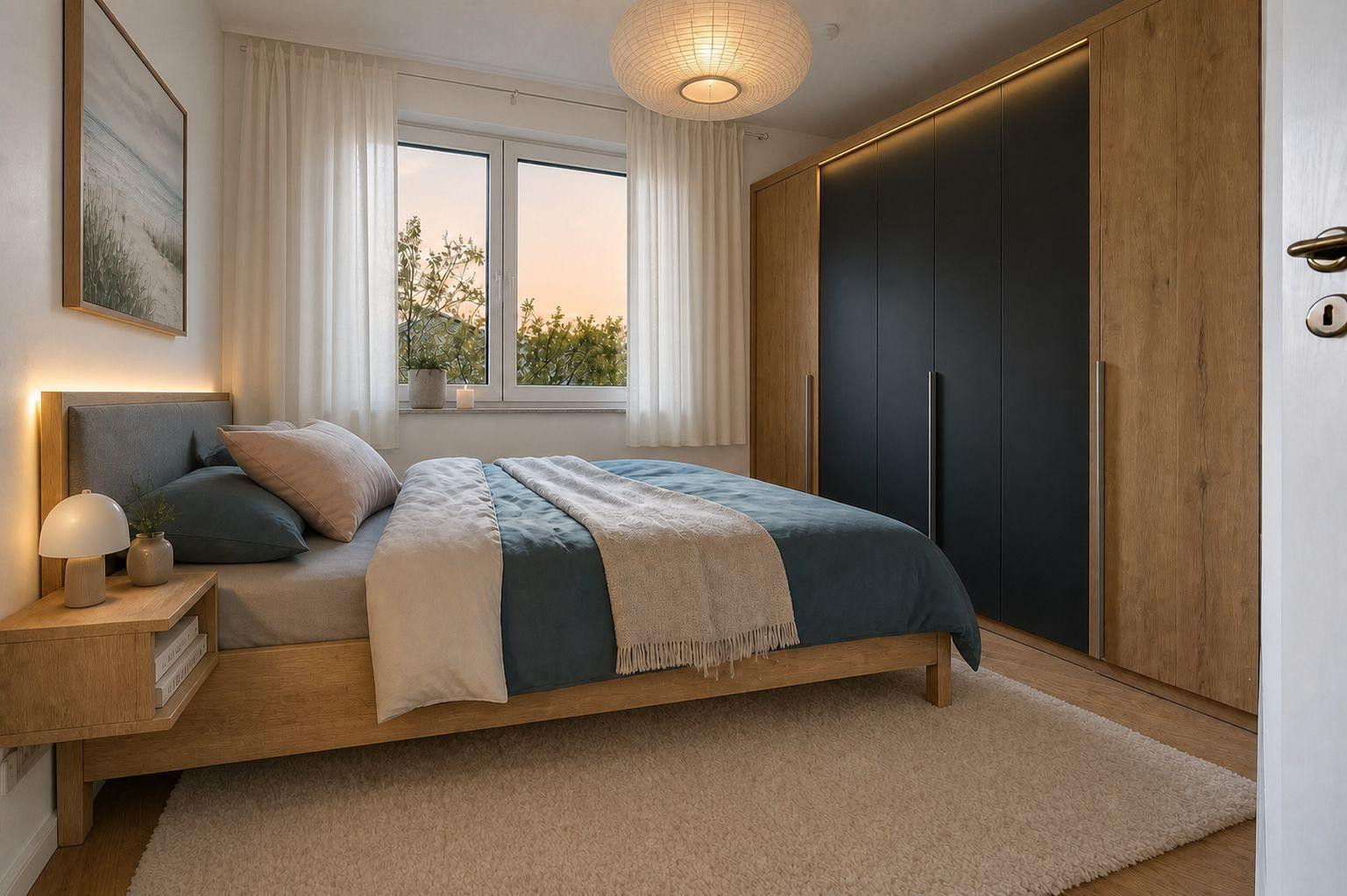Helle, modernisierte 3-Zimmer-Wohnung mit großem Balkon im grünen Berlin-Heiligensee – Reiherallee 52, 13503 Berlin(Heiligensee) – Vorschaubild 8