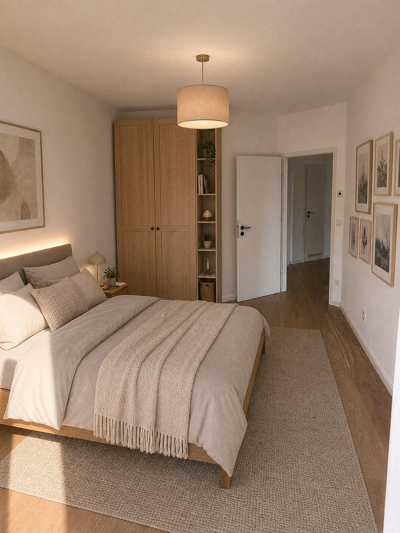 Helle, modernisierte 3-Zimmer-Wohnung mit großem Balkon im grünen Berlin-Heiligensee – Reiherallee 52, 13503 Berlin(Heiligensee) – Vorschaubild 12
