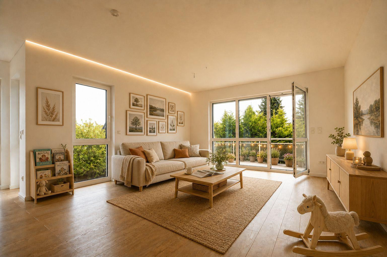Helle, modernisierte 3-Zimmer-Wohnung mit großem Balkon im grünen Berlin-Heiligensee – Reiherallee 52, 13503 Berlin(Heiligensee) – Vorschaubild 6