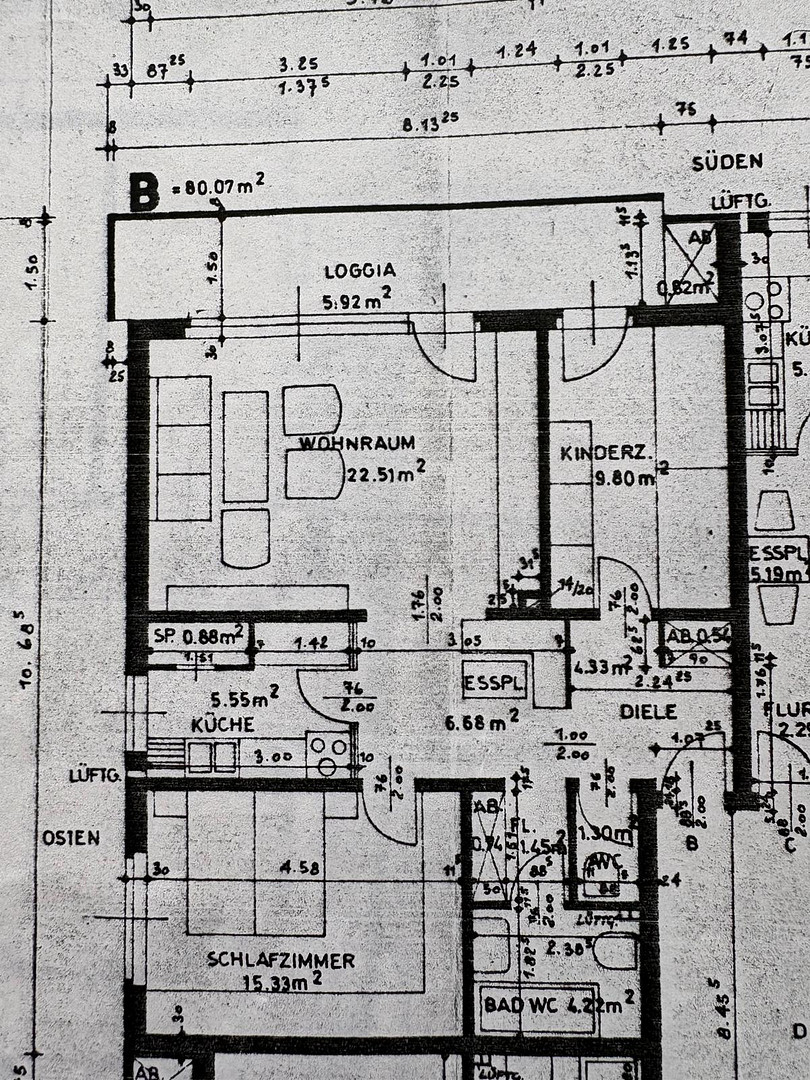 Wohnung mit großer Terrasse Zentraler Lage – Oelkerstraße 18, 33699 Bielefeld – Vorschaubild 9