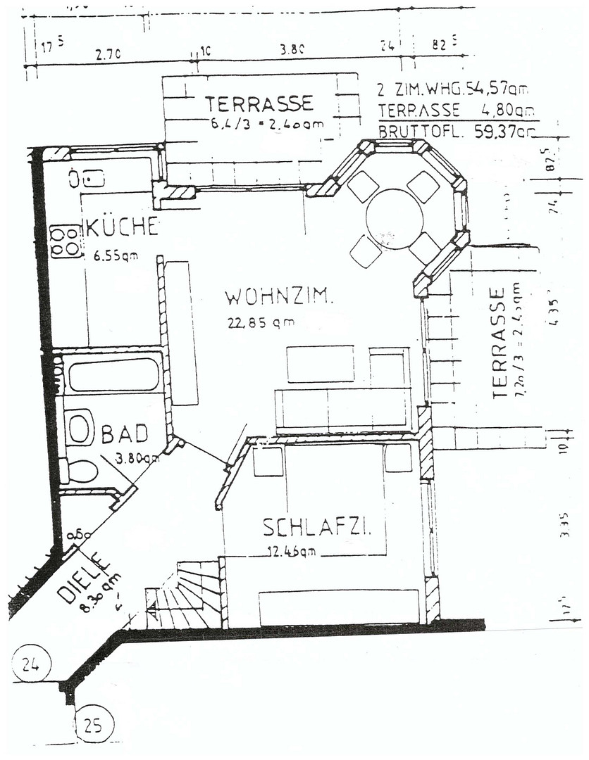 Lichtdurchflutete 3 Zi-Garten-Maisonette-Wohnung in ruhiger Lage – 81827 München – Vorschaubild 11