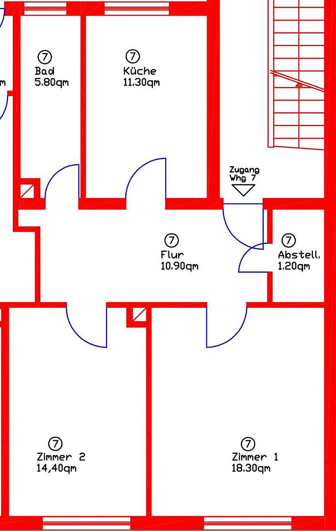 Hell & zentral, WG-geeignet – Kaiser-Wilhelm-Strasse 19, 67059 Ludwigshafen(Mitte) – Vorschaubild 8