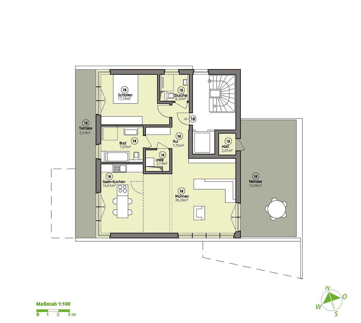 Einzigartiges Penthouse mit gehobener Ausstattung – Hannoversche Straße 33 G, 30629 Hannover(Misburg-Nord) – Vorschaubild 21