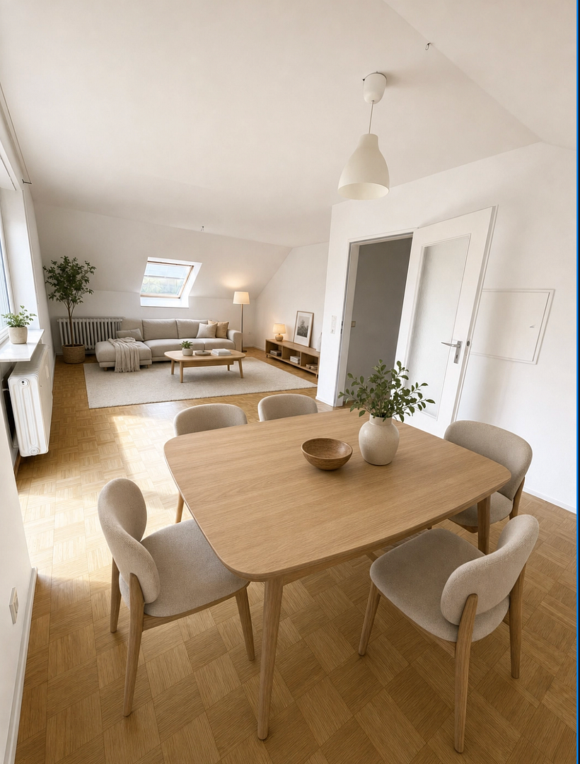 Frisch renovierte 3-Zimmer Wohnung-Provisionsfrei! – Würzburg(Versbach) – Vorschaubild 11