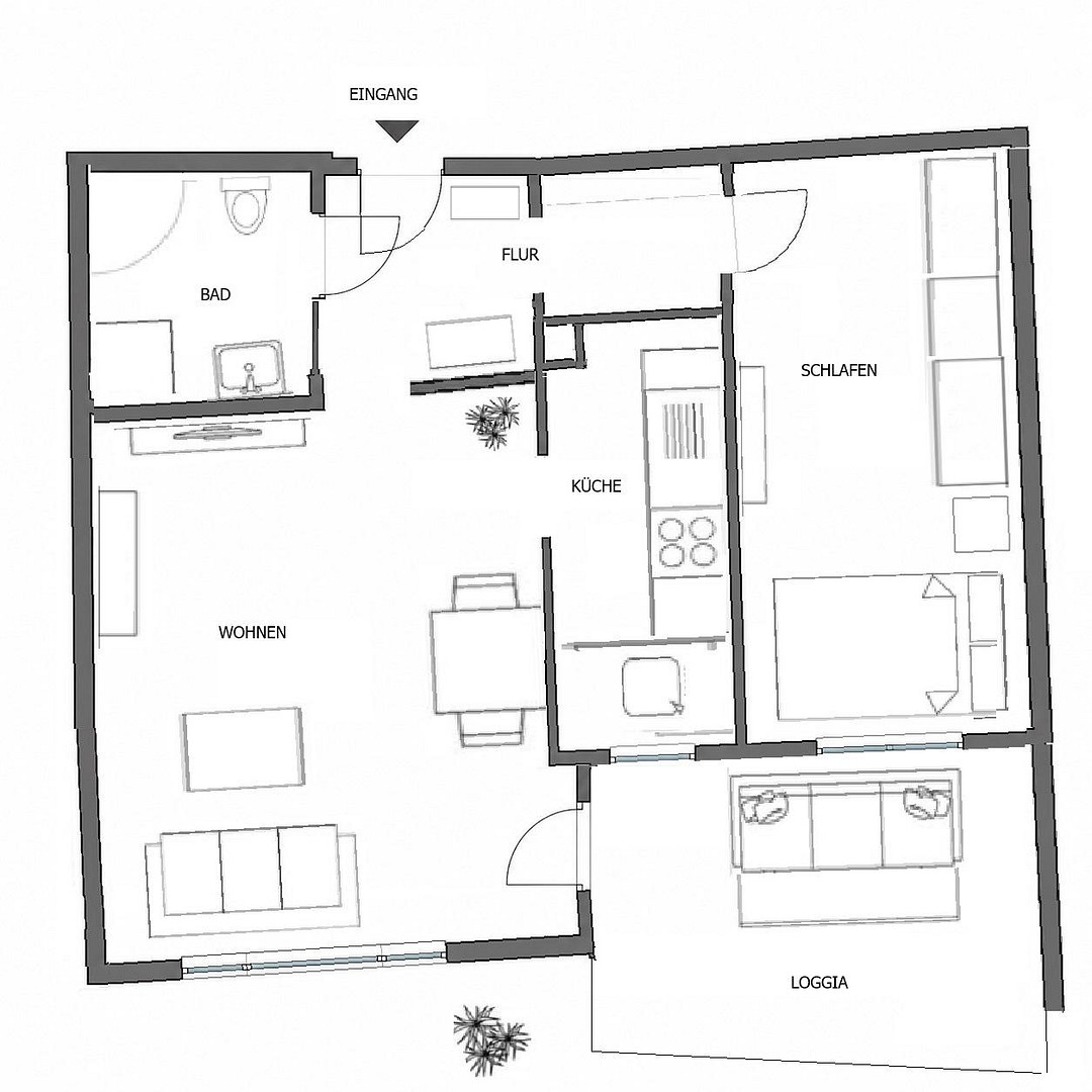 Gepflegte und modernisierte ETW mit Terrasse, Garten und Garage - sofort nutzbar – Bielefeld(Sennestadt) – Vorschaubild 10