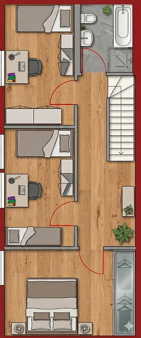Maisonette unter Reet am Elbdeich – hochwertiger Erstbezug im kernsanierten Bauernhaus – Hamburg(Altengamme) – Vorschaubild 28